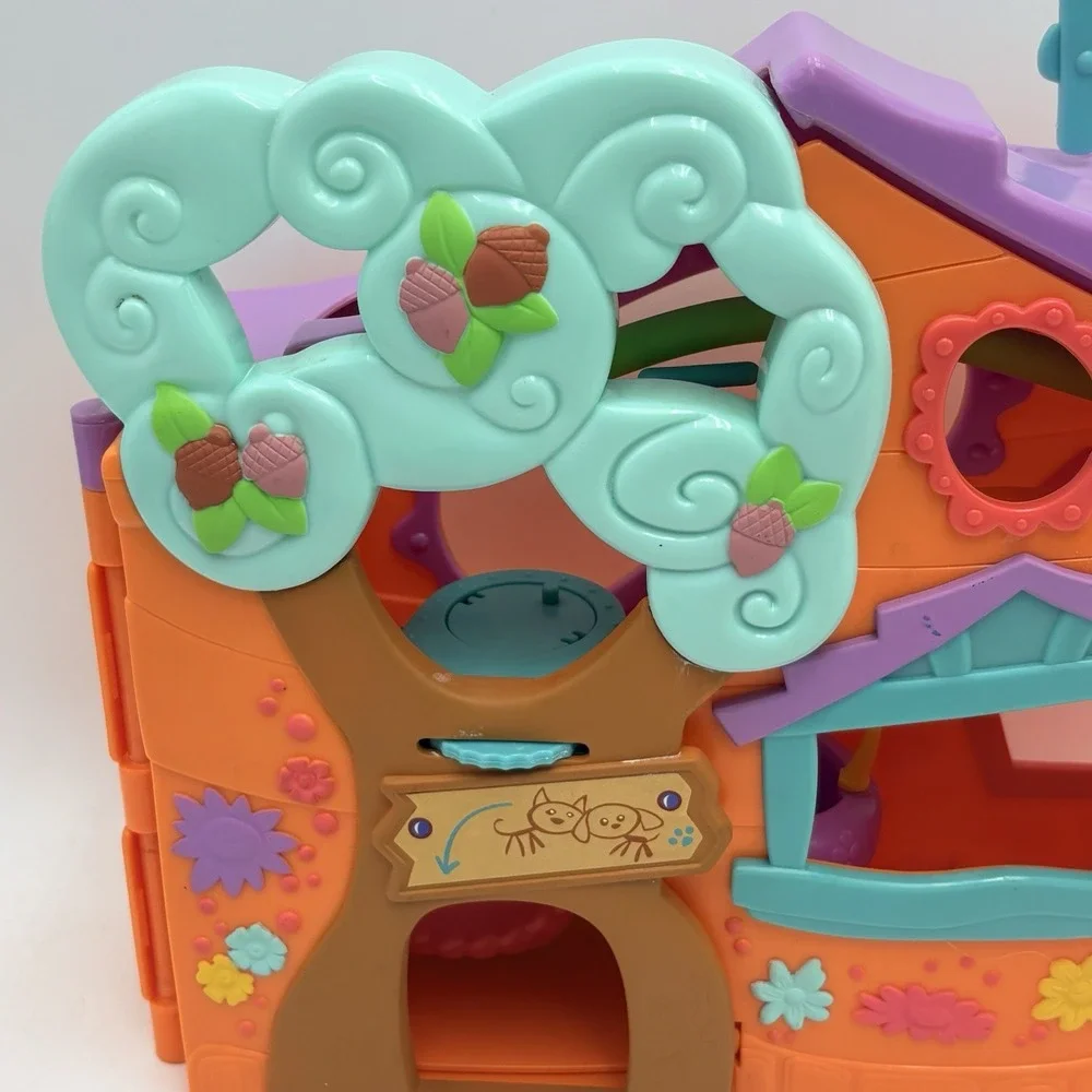 Littlest Pet Shop Playset House Only 2007 Hasbro Pets Treehouse Club House LPS